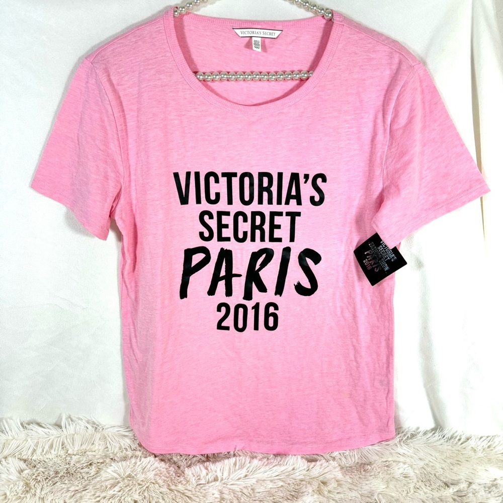 Victoria's Secret Fashion Paris 2016 Tee New with tag Limited Edition